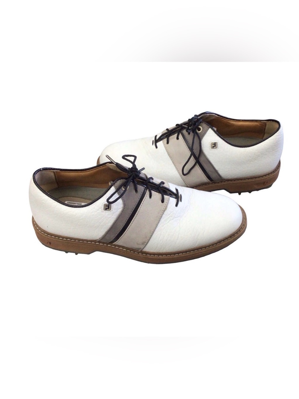 Footjoy Premiere Series - Packard LX-Previous Season Style Color: White / Grey